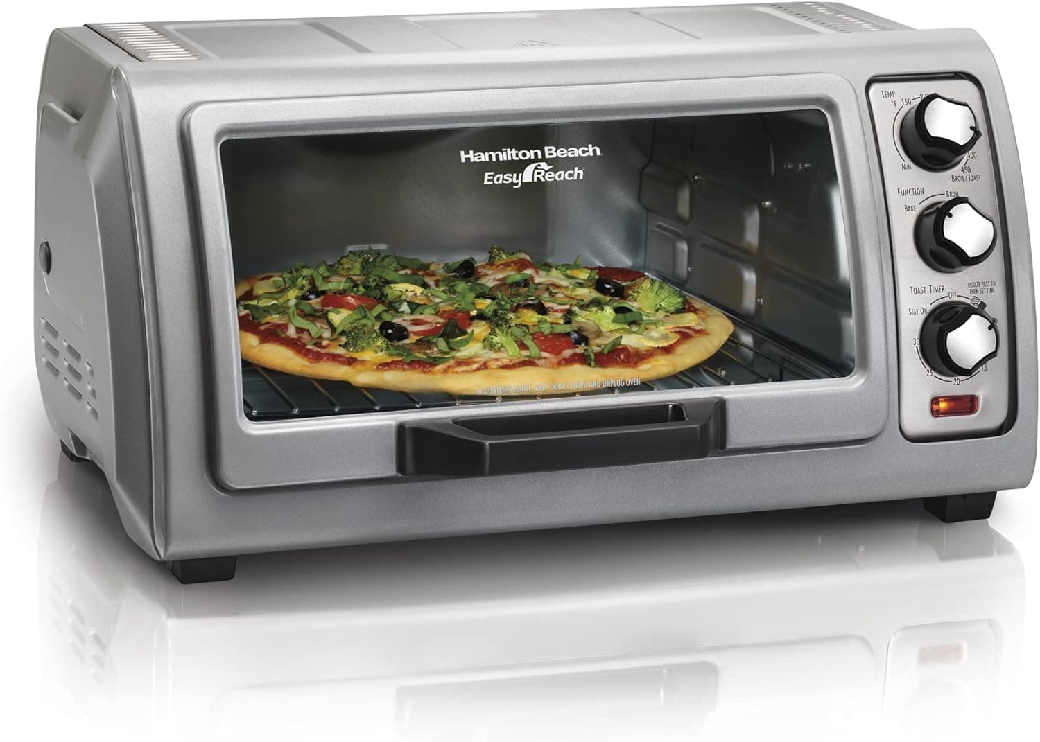 Versatile Hamilton Beach Toaster Oven: Bake, Broil & Toast