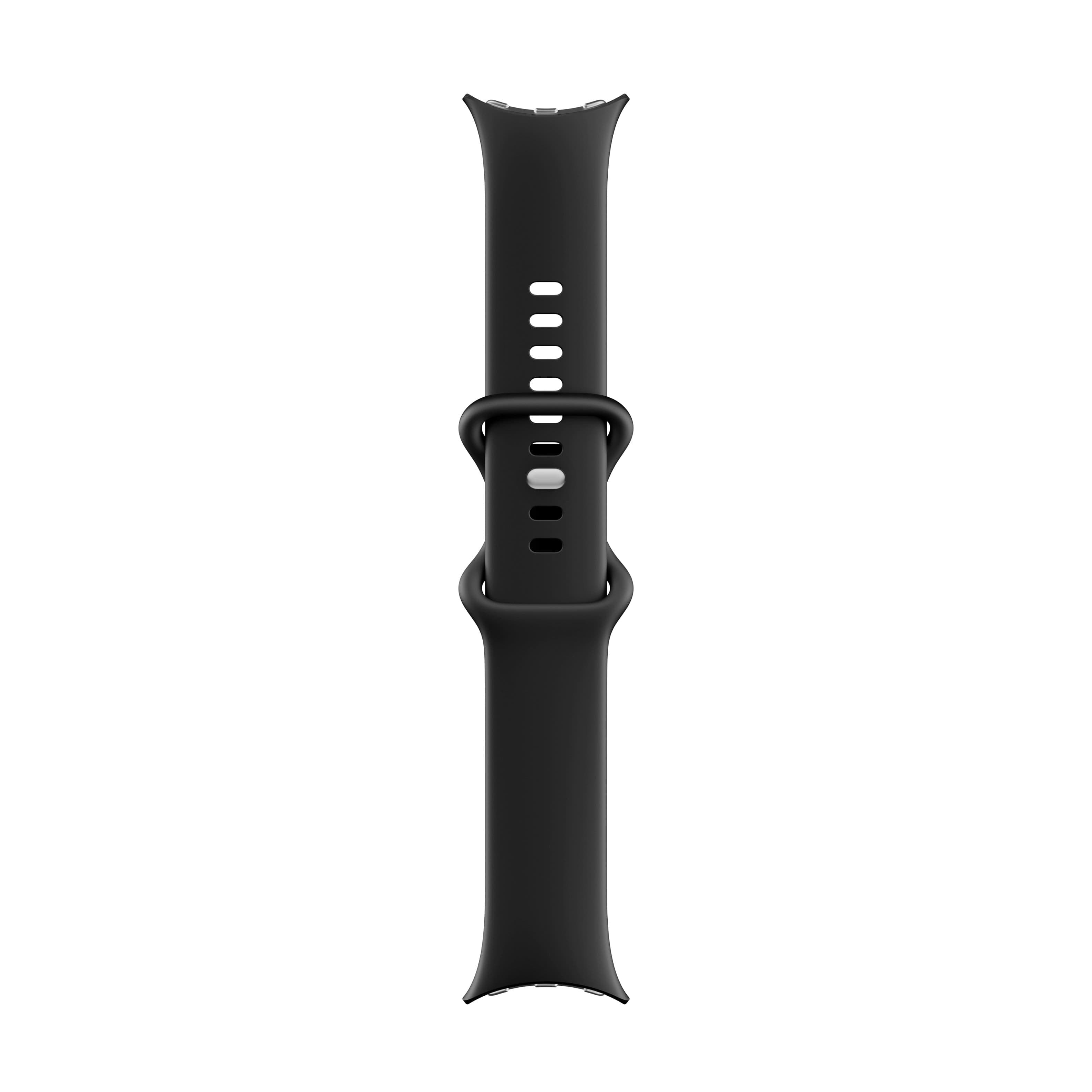 Google - Pixel Watch Active Band - Large - Only Compatible with the 45mm Pixel Watch 3 and 4 - Obsidian