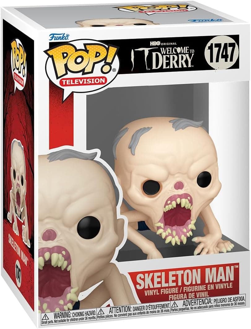 Funko Pop! Skeleton Man from IT: Spooky Collectible Figure
