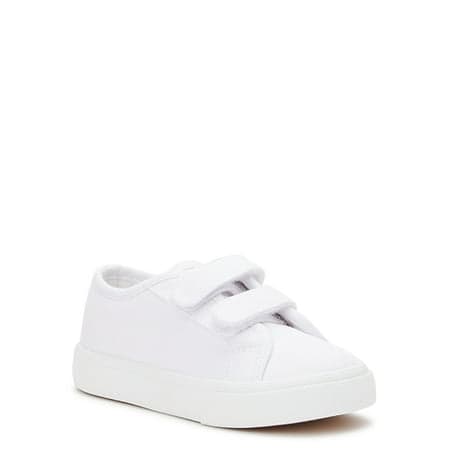 Wonder Nation Toddler Girls Canvas Skate Sneakers