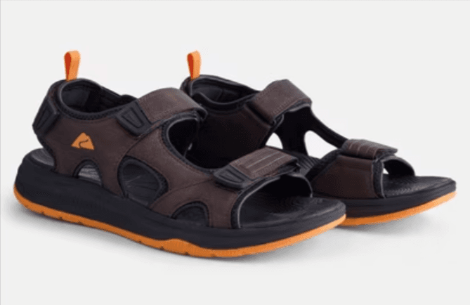 Ozark Trail Men's Trek Cross Strap Sandals - 24% Off at Walmart
