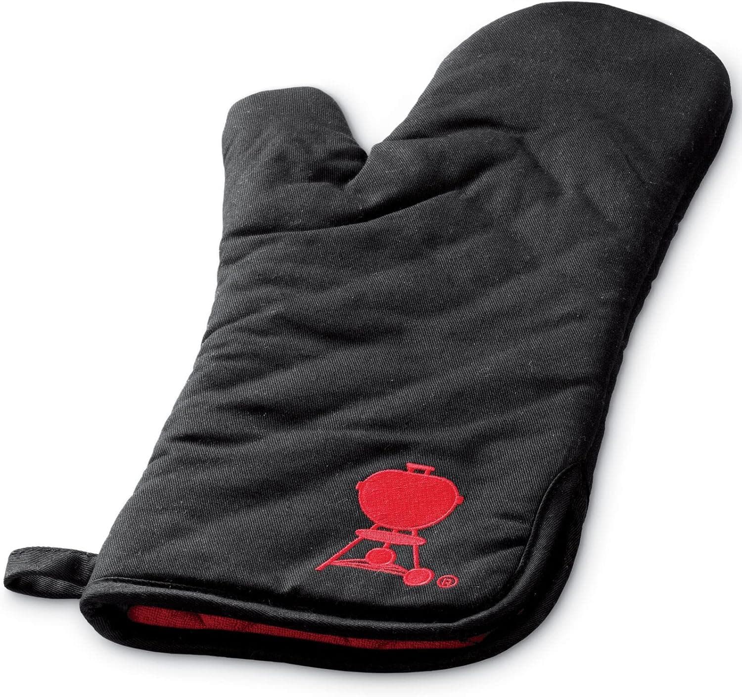 Protect Your Hands with the Weber Black Cotton Barbecue Mitt