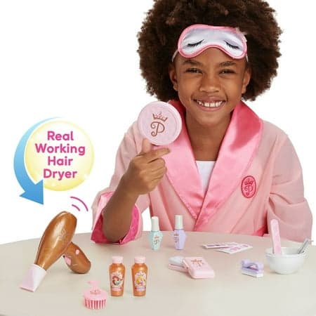 Disney Princess Style Collection Ultimate Spa Set, with 20 Accessories, Walmart Exclusive, Ages 3+