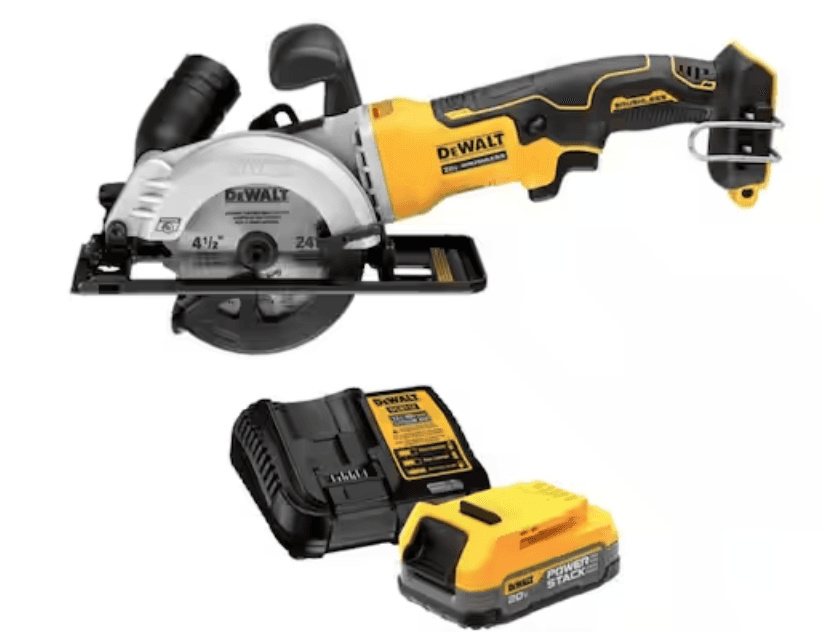 DEWALT ATOMIC 20V MAX Cordless Circular Saw + Battery Starter Kit - 54% Off