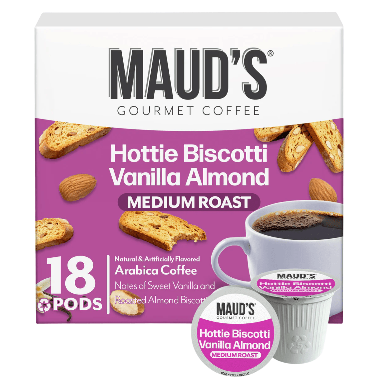 Maud's Gourmet Flavored Coffee Pods - 31% Off
