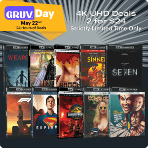 4K Movies: F1, Superman, Bugonia, Sinners - 2 for $24 + Free Shipping