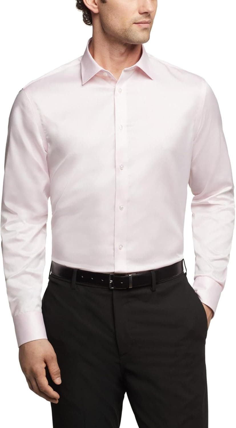 Save 57% on Calvin Klein Men's Slim Fit Dress Shirt