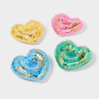 4pc Heart Drink Floats - Roller Rabbit x Target