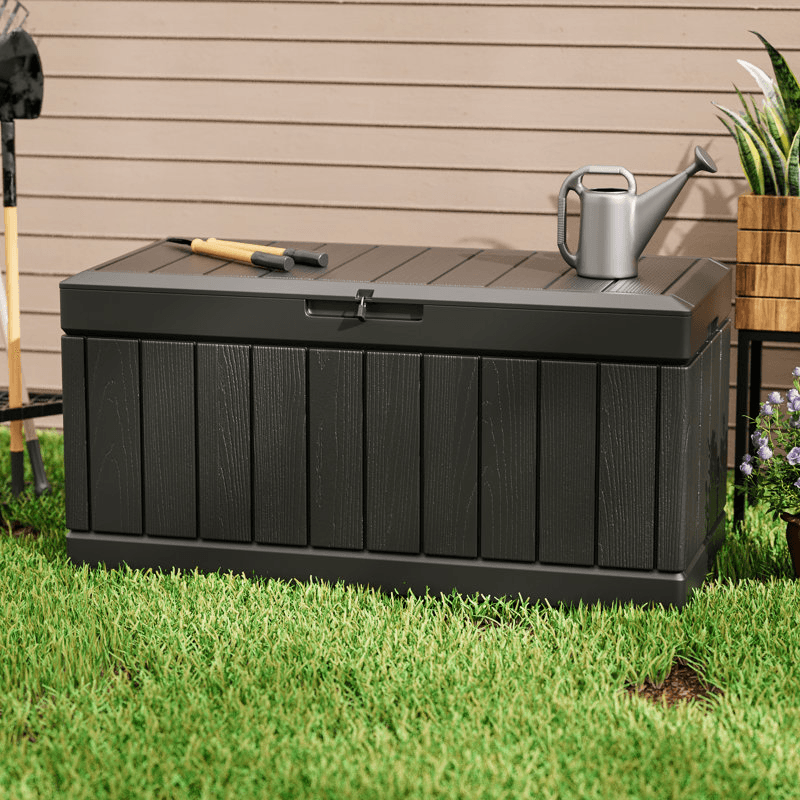 82-Gallon Outdoor Storage Deck Box for $64