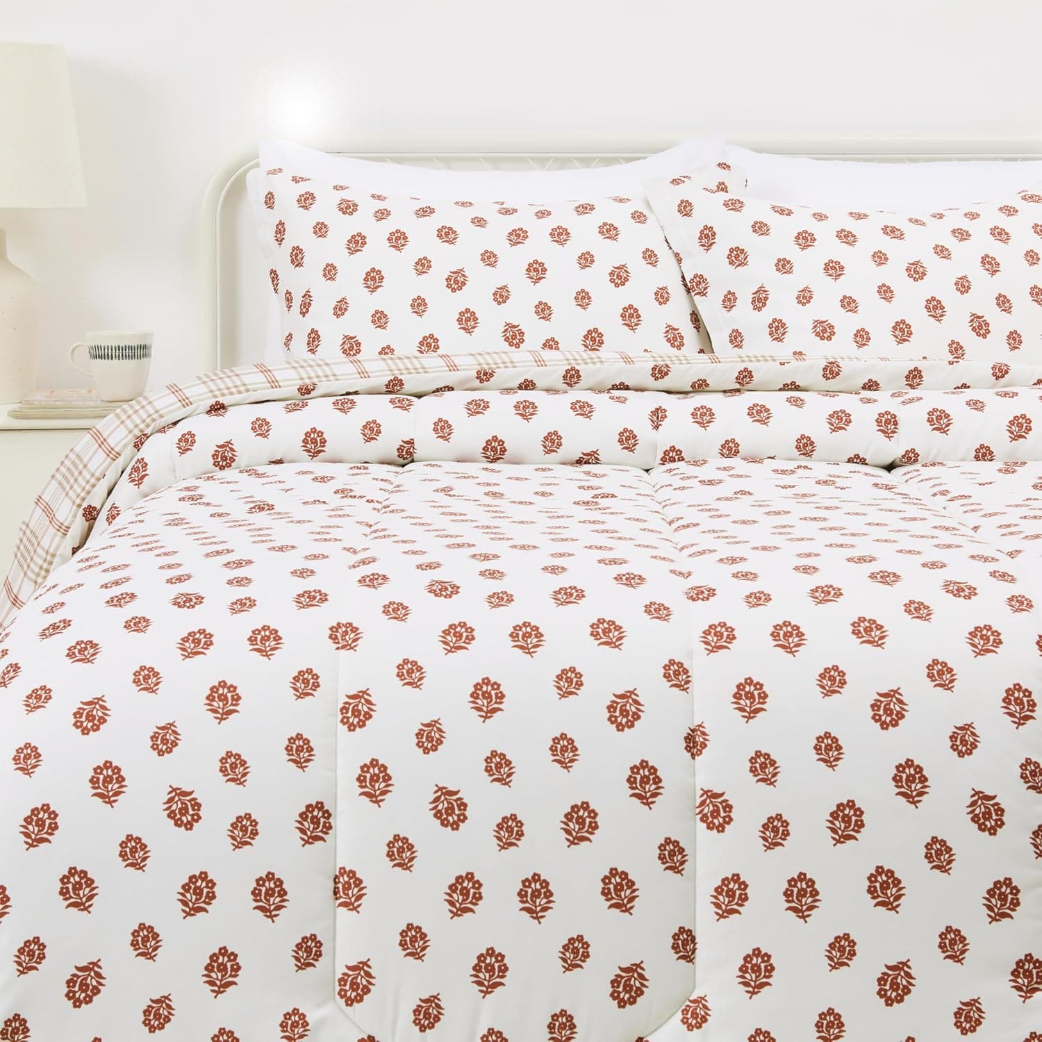 Cozy Amazon Basics Microfiber Comforter Set - 24% Off