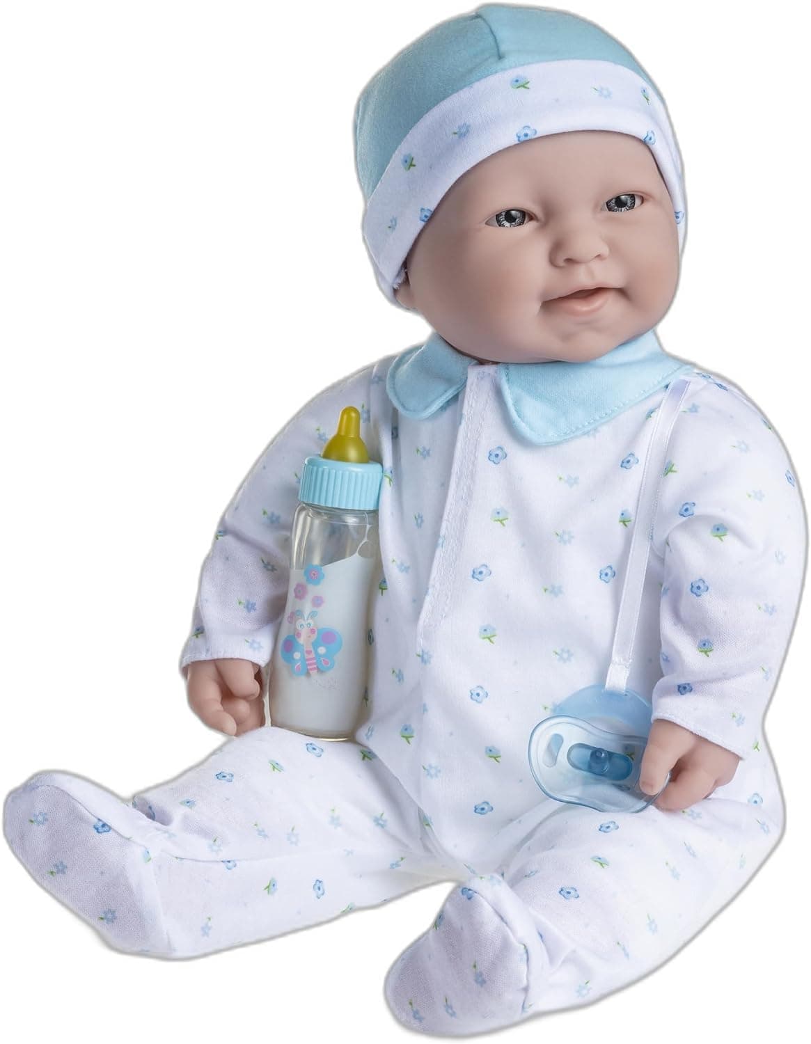 Soft 20-inch Baby Doll with Removable Blue Outfit