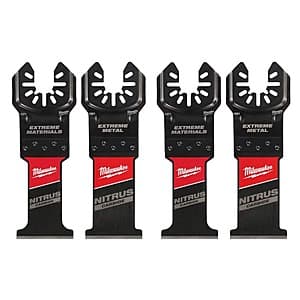 Milwaukee Nitrus Carbide Multi-Tool Blades - $29 for 4-Pack at Target