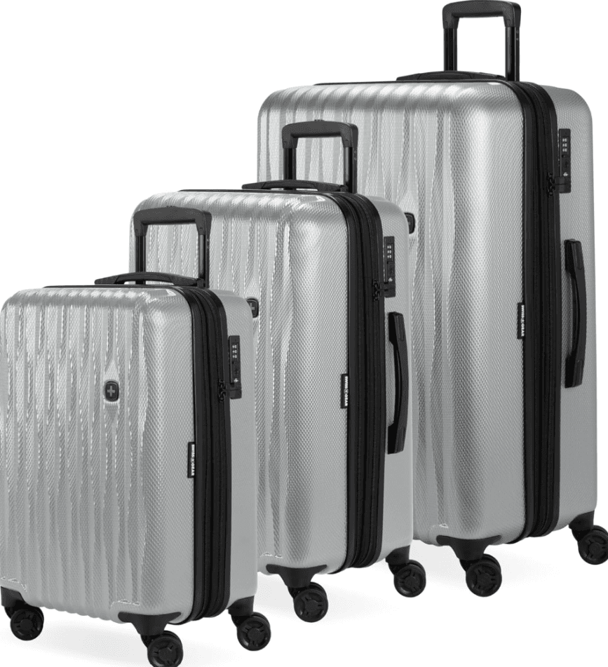 Smooth-Rolling Luggage Set: SwissGear Energie Hardside