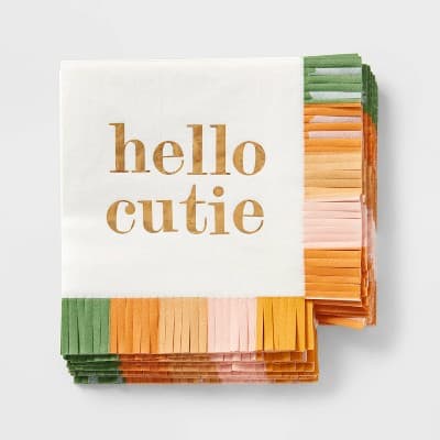 Orange Baby Shower Lunch Napkin 30ct - Spritz™