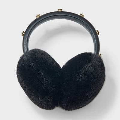 Embellished Headband Earmuff - A New Day™ Black