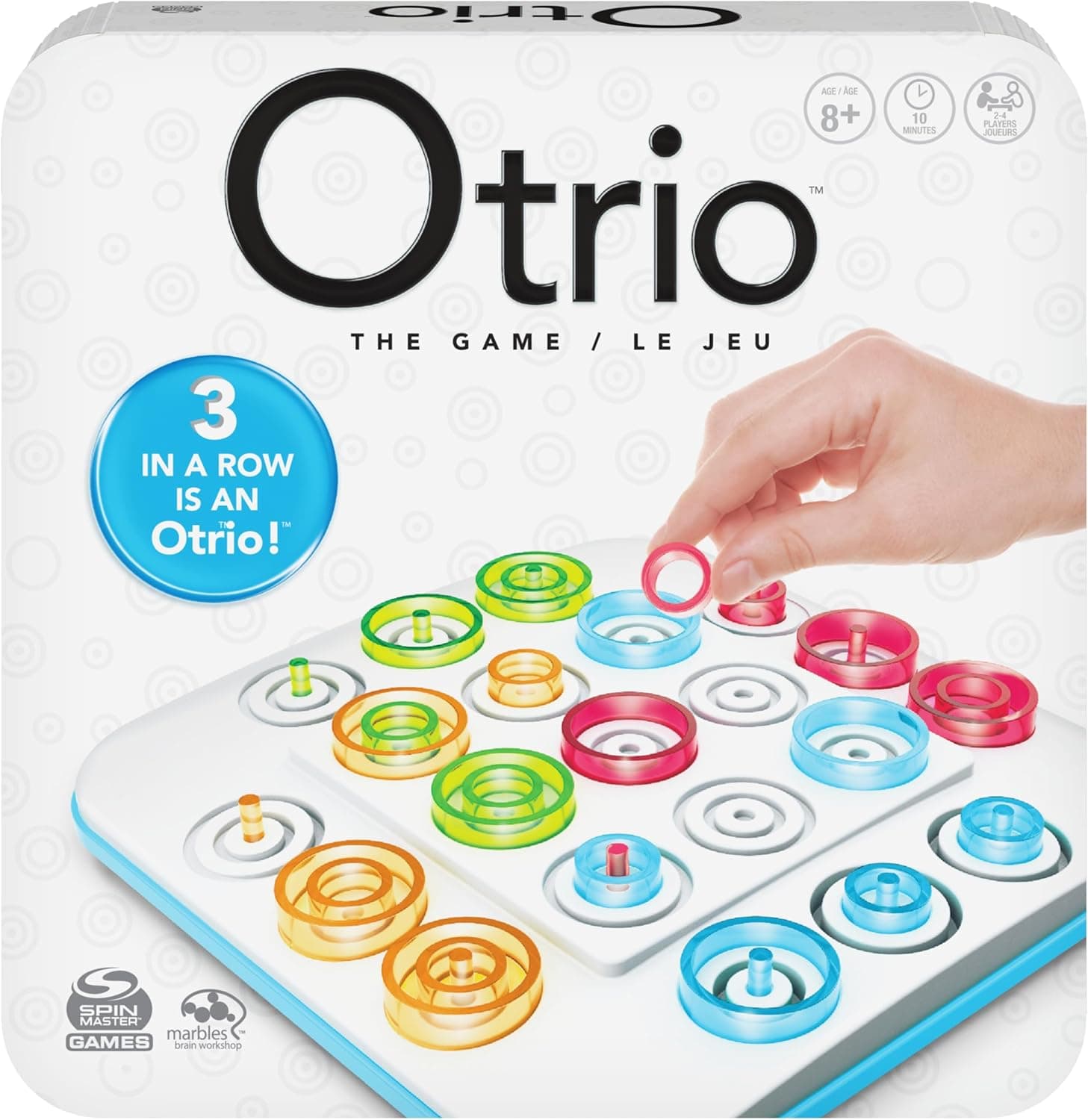 Spin Master Otrio: Classic STEM Strategy Game for 8+