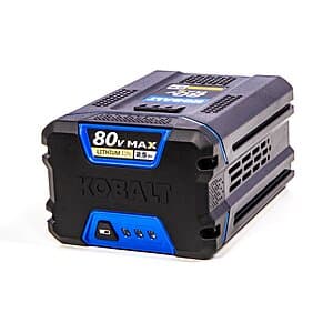 Upgrade Your Lawn Care with the Kobalt 80V 2.5 Ah Lithium Ion Battery