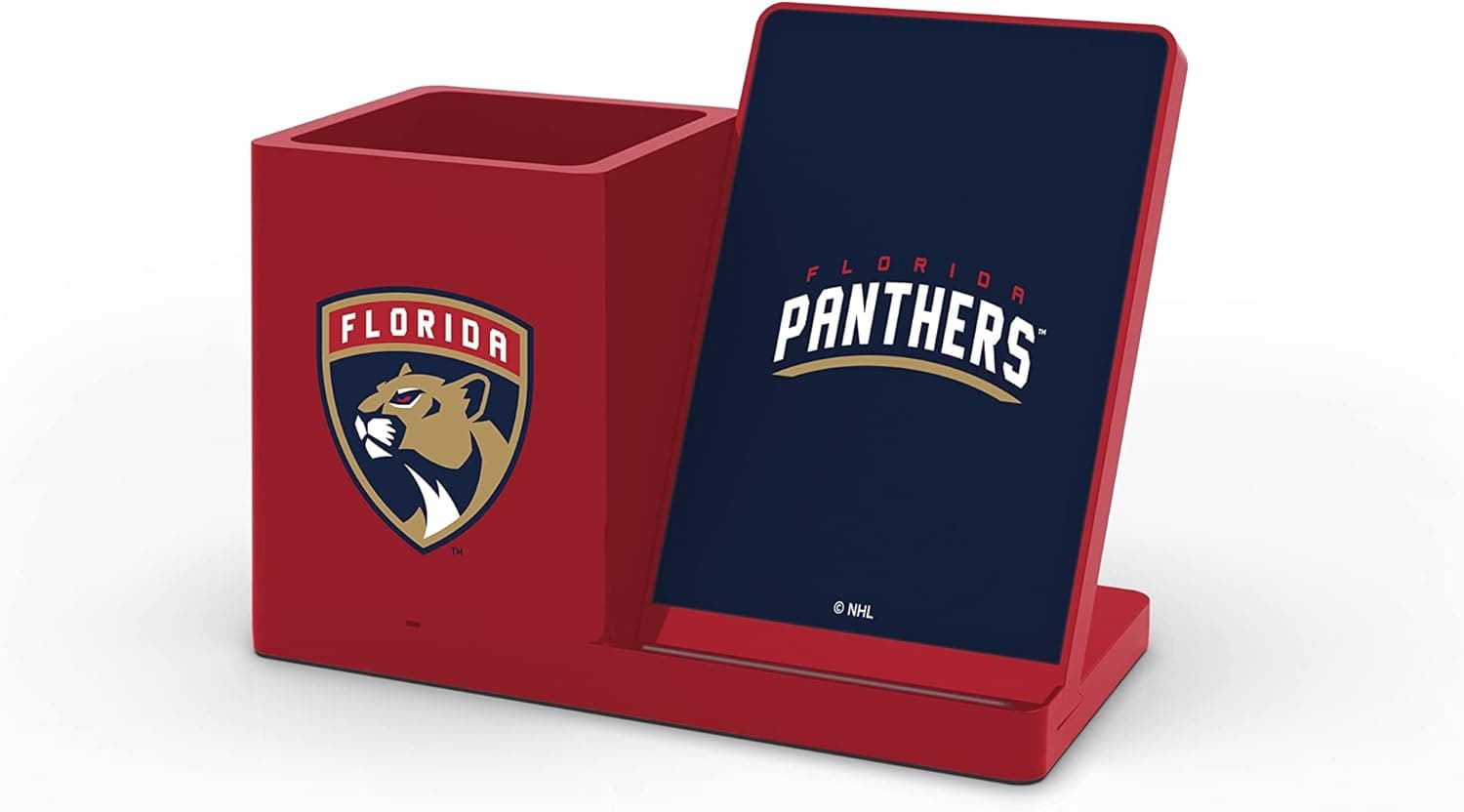 SOAR NHL Wireless Charger and Desktop Organizer - Florida Panthers