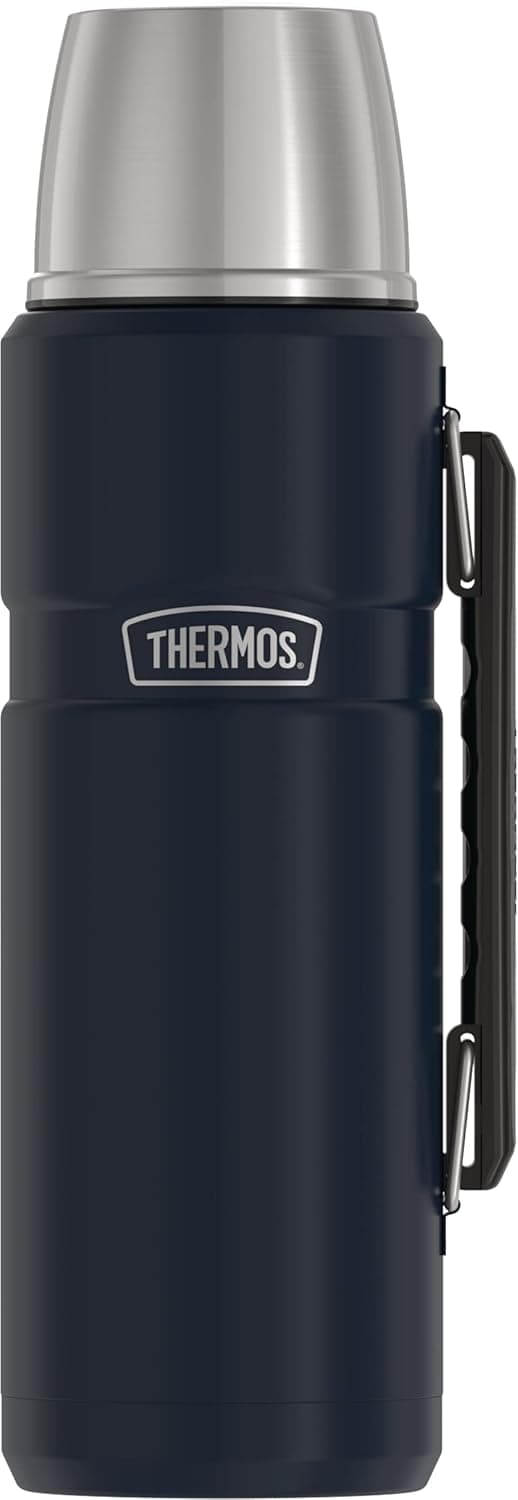 Thermos Stainless Steel Vacuum Bottle - 40oz, Midnight Blue