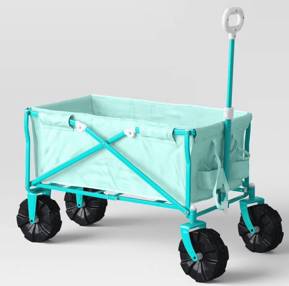 Sun Squad Flat Folding Wagon - Portable and Durable