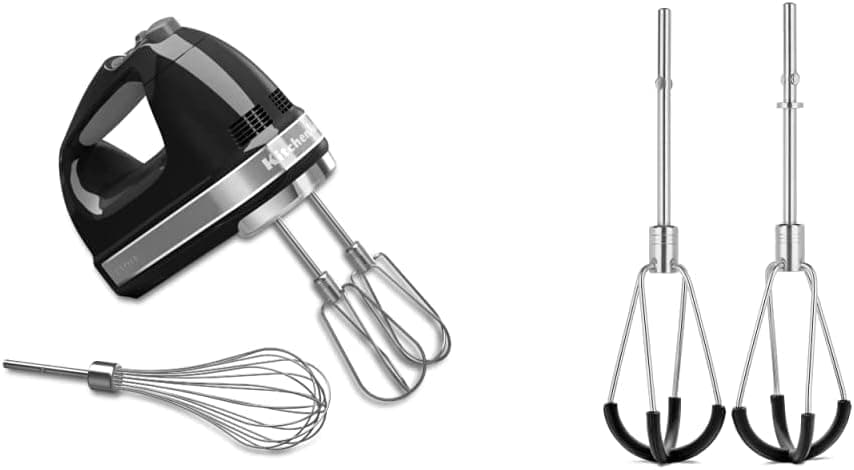 Versatile KitchenAid Hand Mixer with Flex Edge Beater