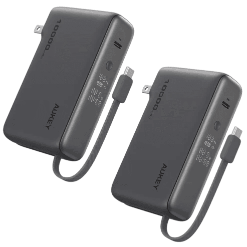 Aukey Power Banks: 2-Pack for Only $25