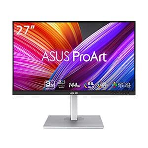 ASUS ProArt 1440p 144Hz 5ms IPS Monitor (PA278CGV)