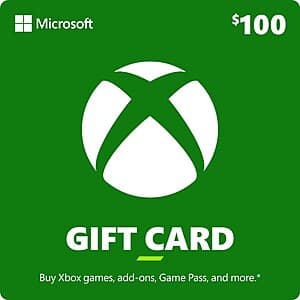 Xbox eGift Card - Get $100 for $85 & More