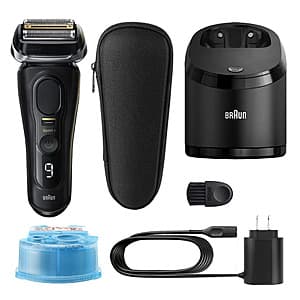 Braun Series 9 Sport Electric Shaver with Cleaning & Charging Station