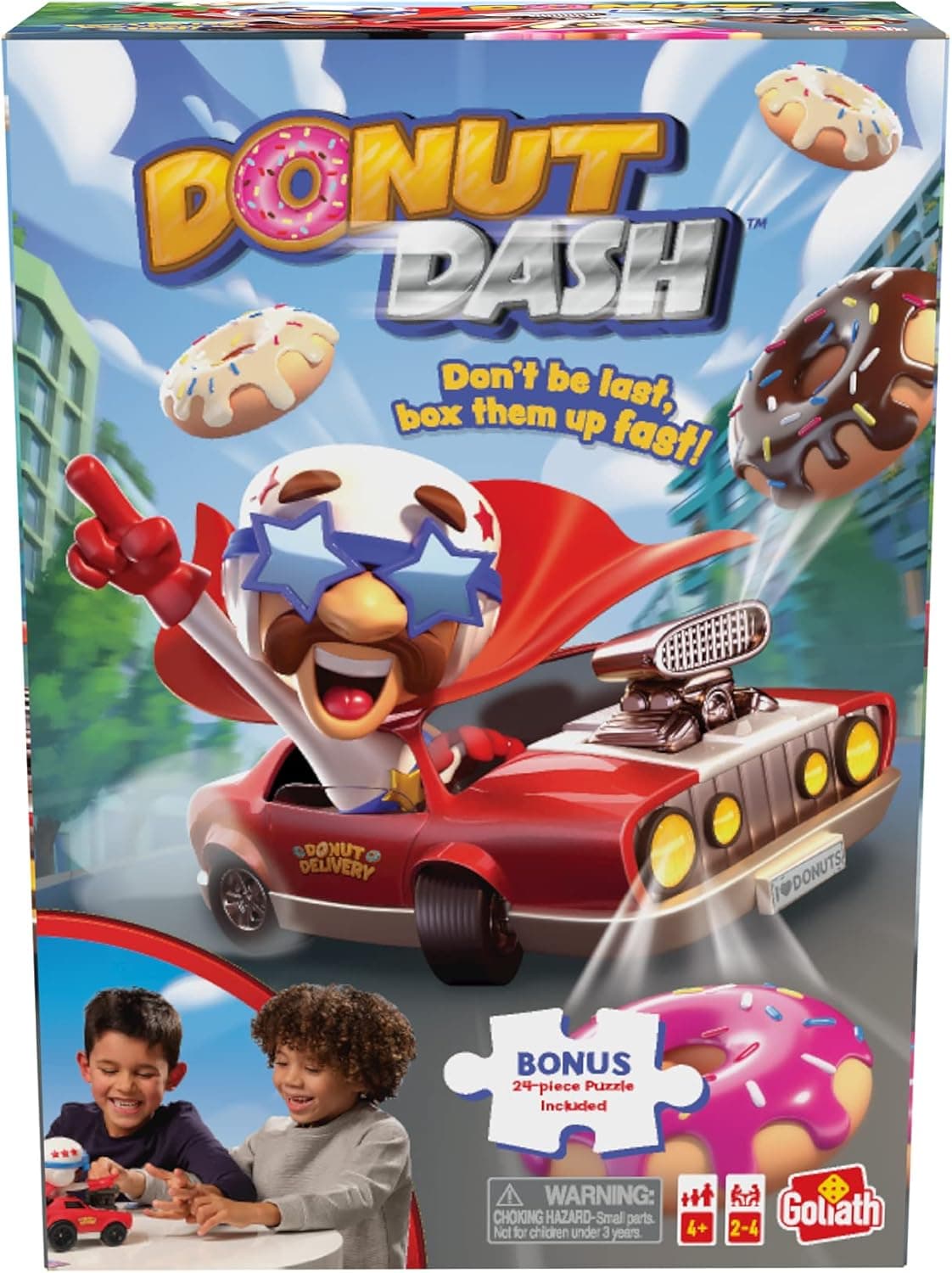 Donut Dash Game: Race to Pick Up Matching Donuts