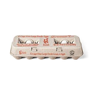 Buy 1, Get 1 50% Off on Good & Gather Cage-Free Eggs