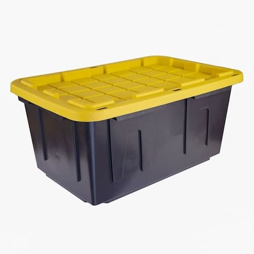 Project Source Heavy Duty 27-Gallon Tote with Lid - 20% Off