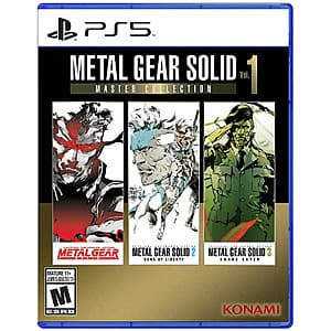 Metal Gear Solid: Master Collection Vol.1 (PS5 or Switch) $20 + Free S&H