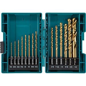 Prime Members: Makita Impact Gold Drill Bit Set for $13.50