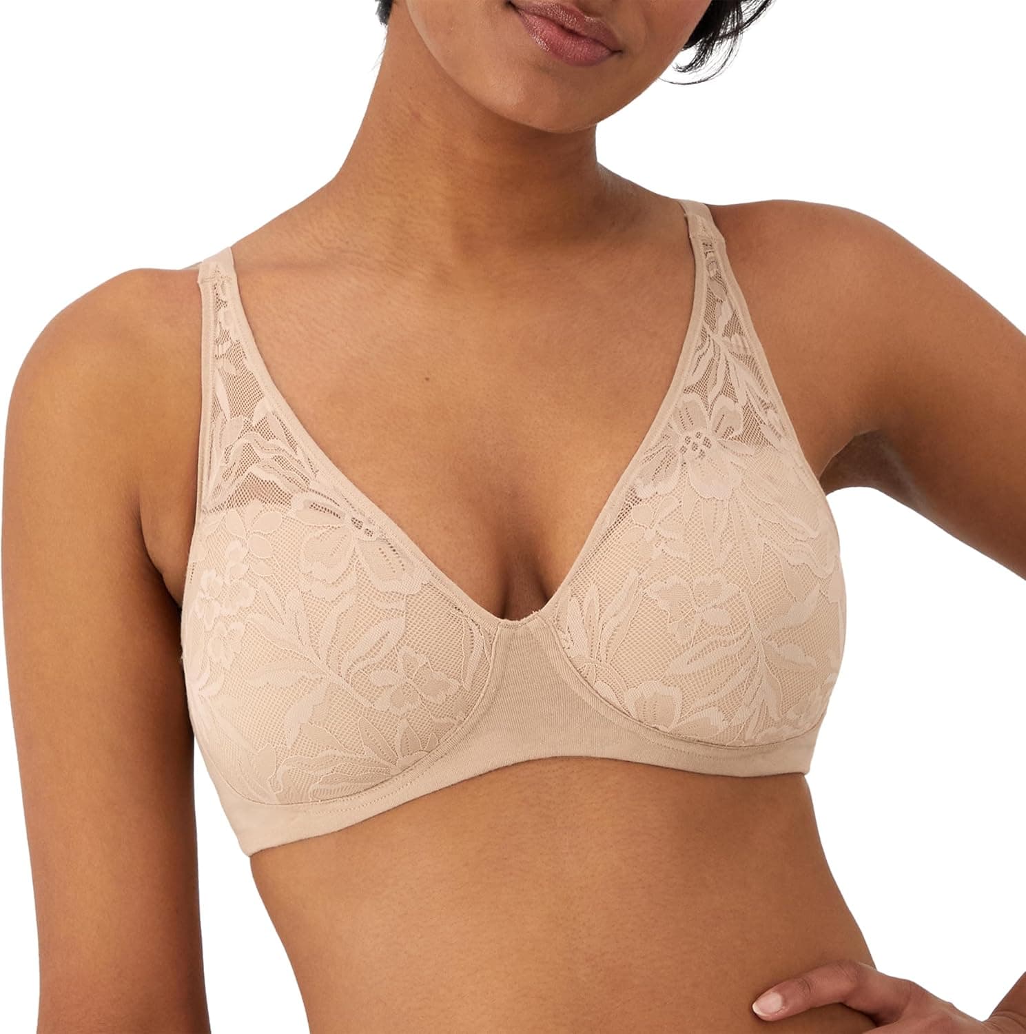 Breathable Bali Women's Wireless Bra - 50% Off