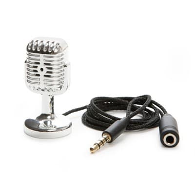 Kikkerland Retro Karaoke Mic