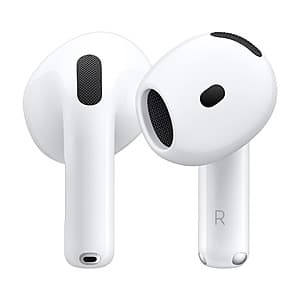 Apple AirPods 4 Wireless Earbuds w/ USB-C Charging Case (w/o ANC) $89 + Free Shipping
