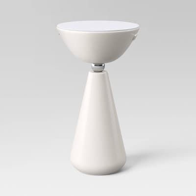 Portable Rechargeable Ambient Mood Lamp with Sunset Light Effect White - Room Essentials™