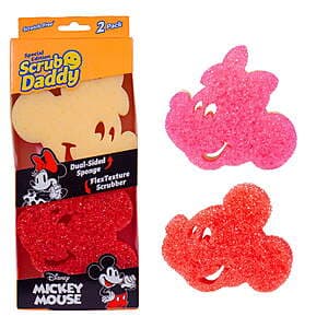 Disney-Themed Scrub Daddy Sponges - Non-Scratch Cleaning Power