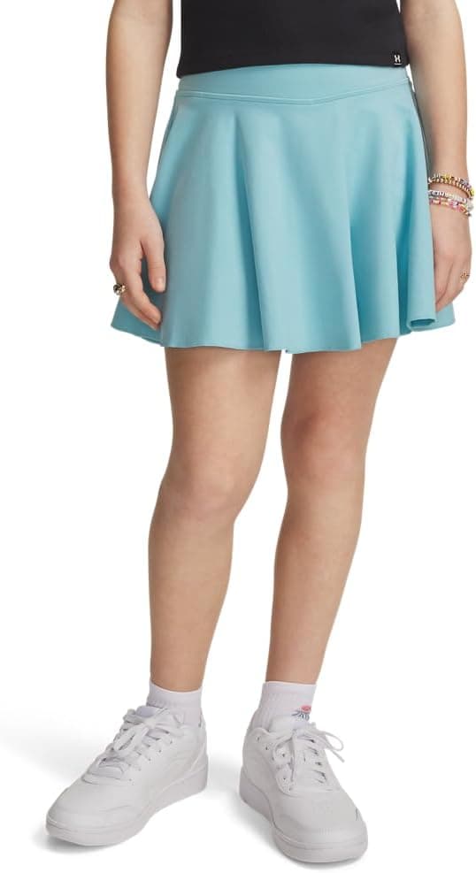 Under Armour Girls' Motion Skort, (425) Blue Haze / / Boundless Blue, Medium