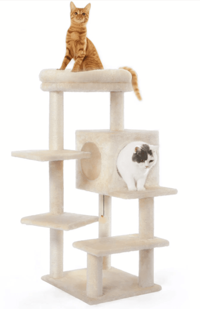 Vibrant Life 47" Multi-Level Tower Cat Tree eBay