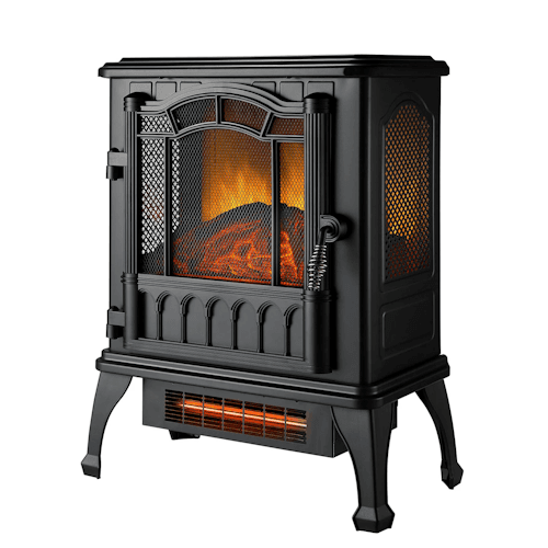 Open-Box Mainstays 2-Setting 3D Electric Stove Heater