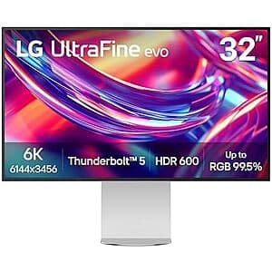 LG UltraFine evo 6K Nano IPS Monitor: Stunning 31.5" Display
