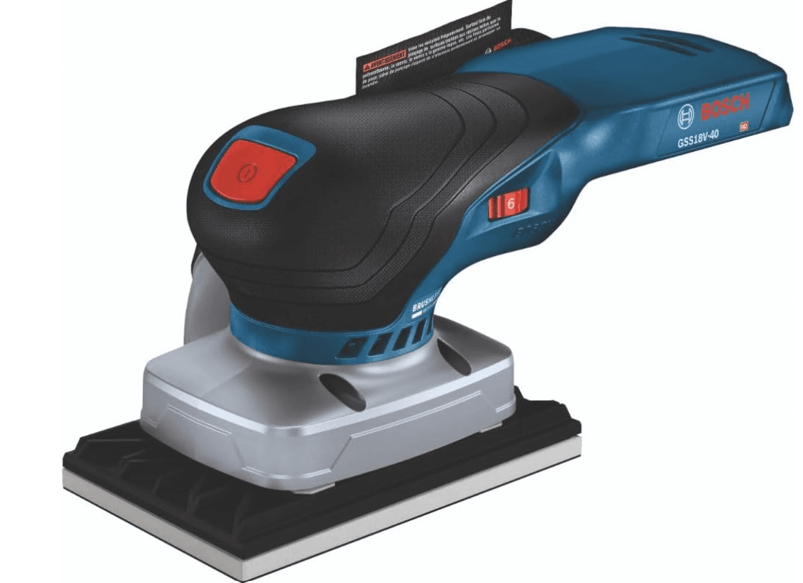 Bosch 18V Brushless Orbital Sander - 42% Off