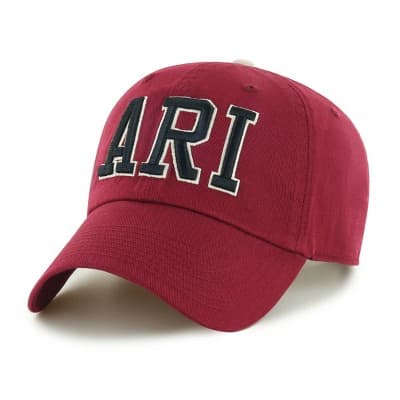 NHL Arizona Coyotes Clique Hat: Cotton Adjustable Baseball Cap, Team Logo Design