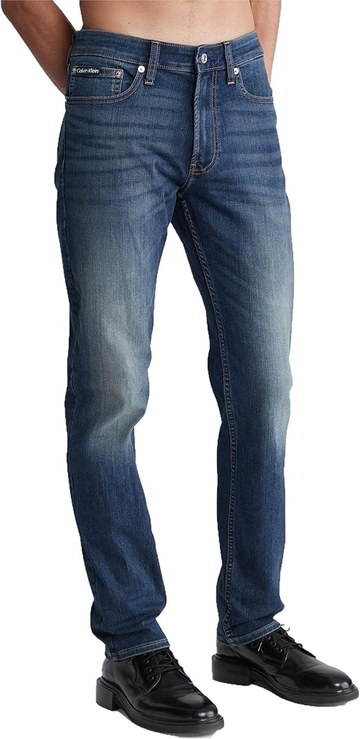 Save 71% on Calvin Klein Men's Slim Stretch Jeans