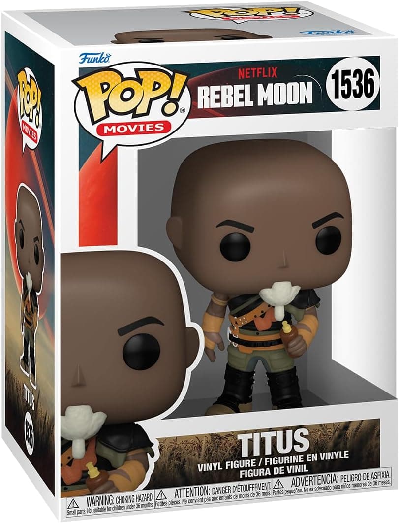 Rebel Moon Titus Funko POP! Vinyl Figure - Collectible Display