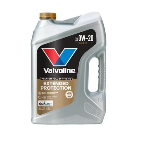 Valvoline Extended Protection Premium Full Synthetic 0W-20 Motor Oil 5 Quart