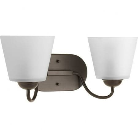 Progress Lighting Arden 2-Light Farmhouse-Style Bath Fixture