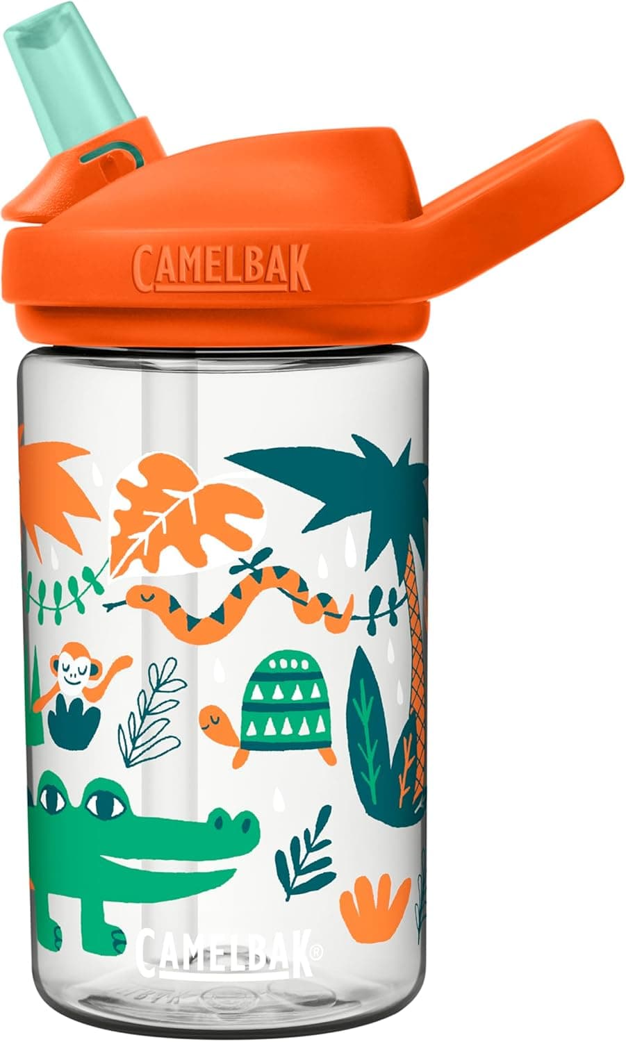 Durable CamelBak Kids Water Bottle with Jungle Animals